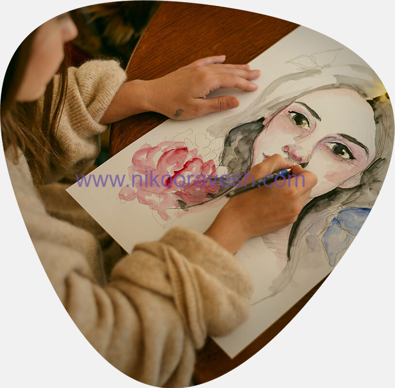 آموزش طراحی چهره در شرق تهران و آموزش طراحی چهره از صفر تا صد و پایه و مبتدی و آموزش گام به گام طراحی چهره به صورت پیشرفته و حرفه ای - با تحصیل در رشته طراحی چهره برای چه مشاغلی آماده می‌شوید