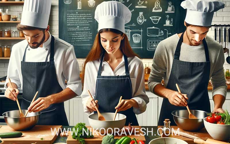 آموزش آشپزی در پردیس و بهترین آموزشگاه آشپزی در پردیس و بهترین آموزشگاه شیرینی پزی در پردیس و آموزش کیک پزی و شیرینی پزی و آشپزی در پردیس و انواع کلاس ها و دوره های آموزشی در پردیس - هزینه آموزش آشپزی در پردیس