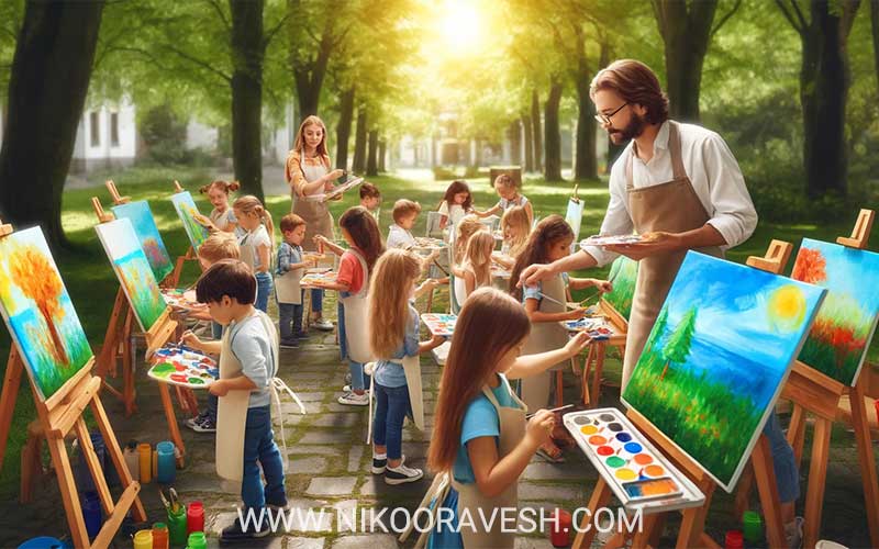 آموزش تخصصی طراحی به کودکان در تهران و بهترین کلاس نقاشی کودکان در تهران و آموزش نقاشی کودک و نوجوان و آموزش طراحی از مقدماتی تا پیشرفته برای کودکان در تهران - اثرات اموزش طراحی به کودکان