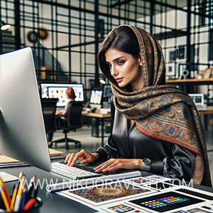 دریافت دیپلم صفحه آرایی در تهران و دیپلم صفحه آرایی کاردانش و دیپلم تصویرسازی دیجیتالی و رشته صفحه آرایی و برنامه درسی رشته صفحه آرایی - توانایی‌های فارق التحصیلان رشته صفحه آرایی